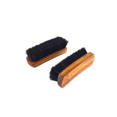 Leštící kartáč na boty TRG Brush black 15cm